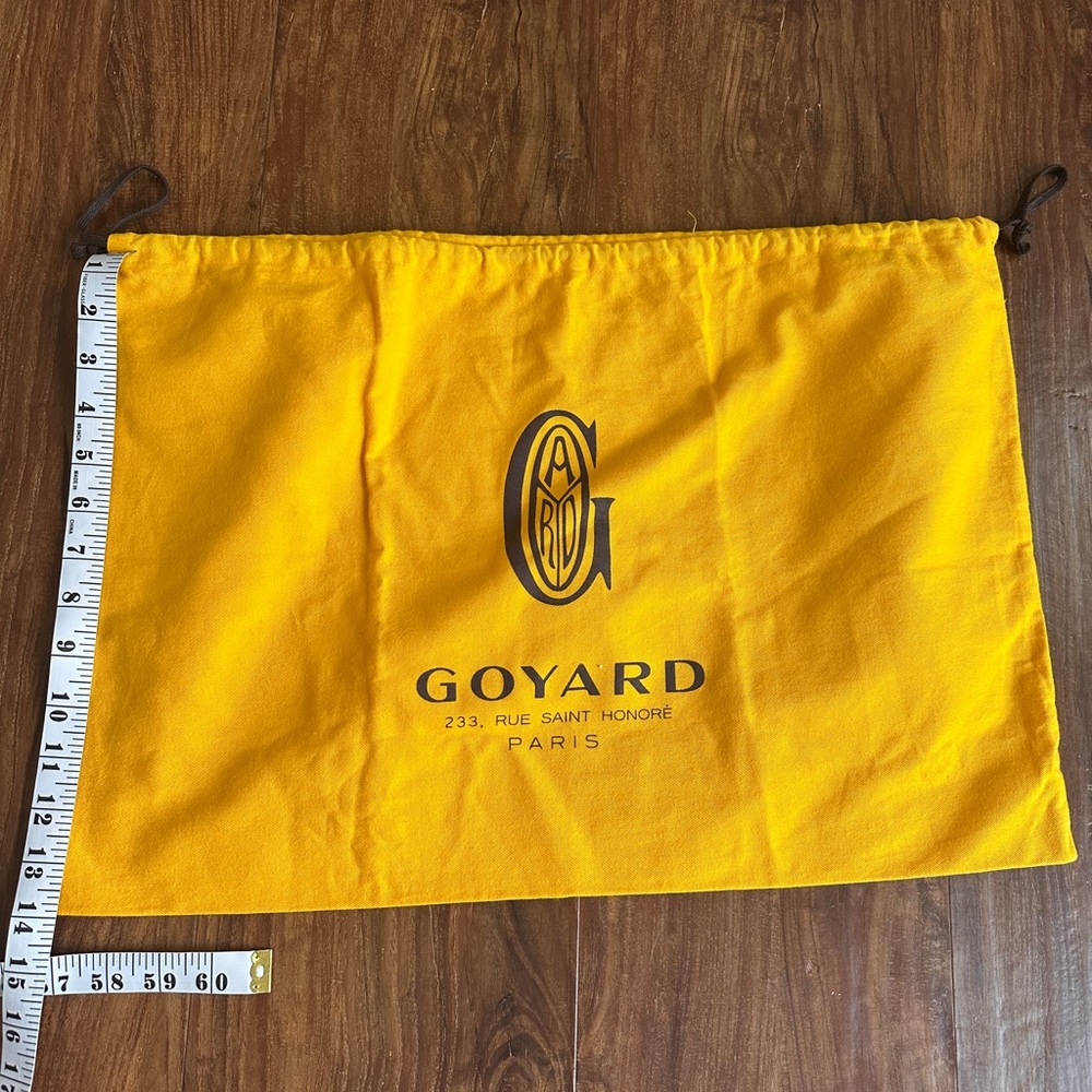 Goyard Men's Bag in Vibrant Yellow